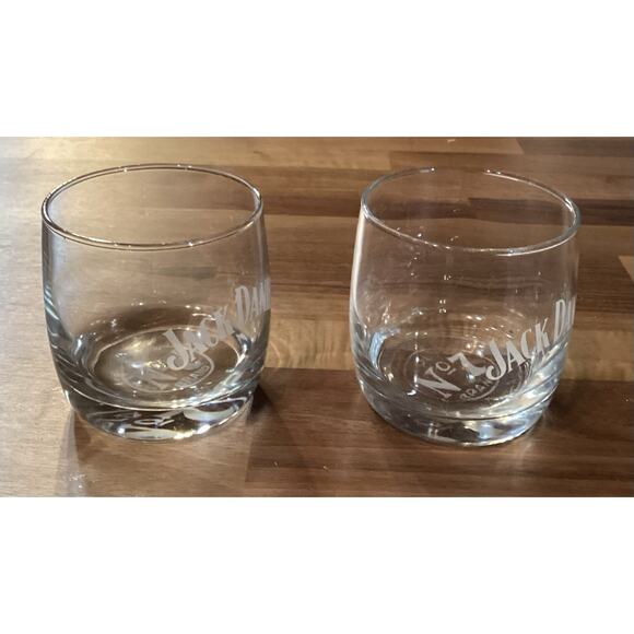 Set Of 2 Jack Daniels OLD No 7 Whiskey Glasses - Picture 5 of 11